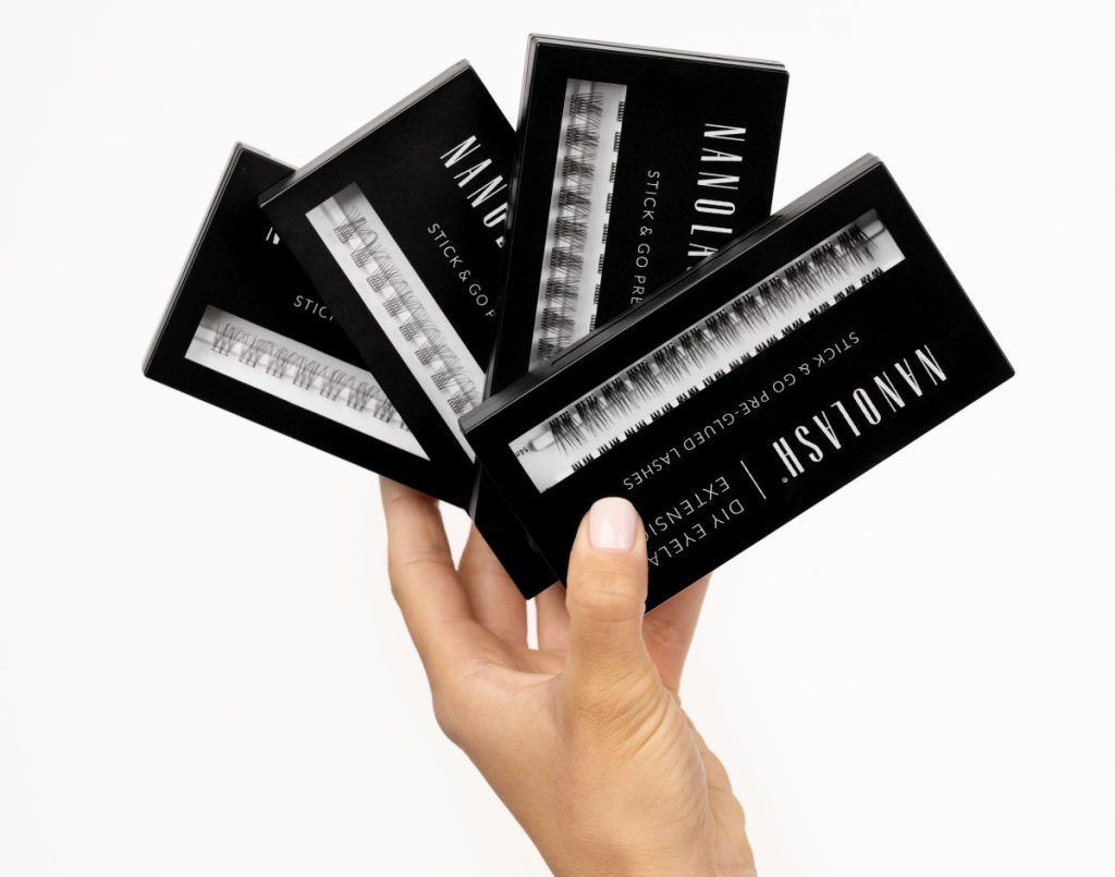 nanolash pre-glued false eyelashes